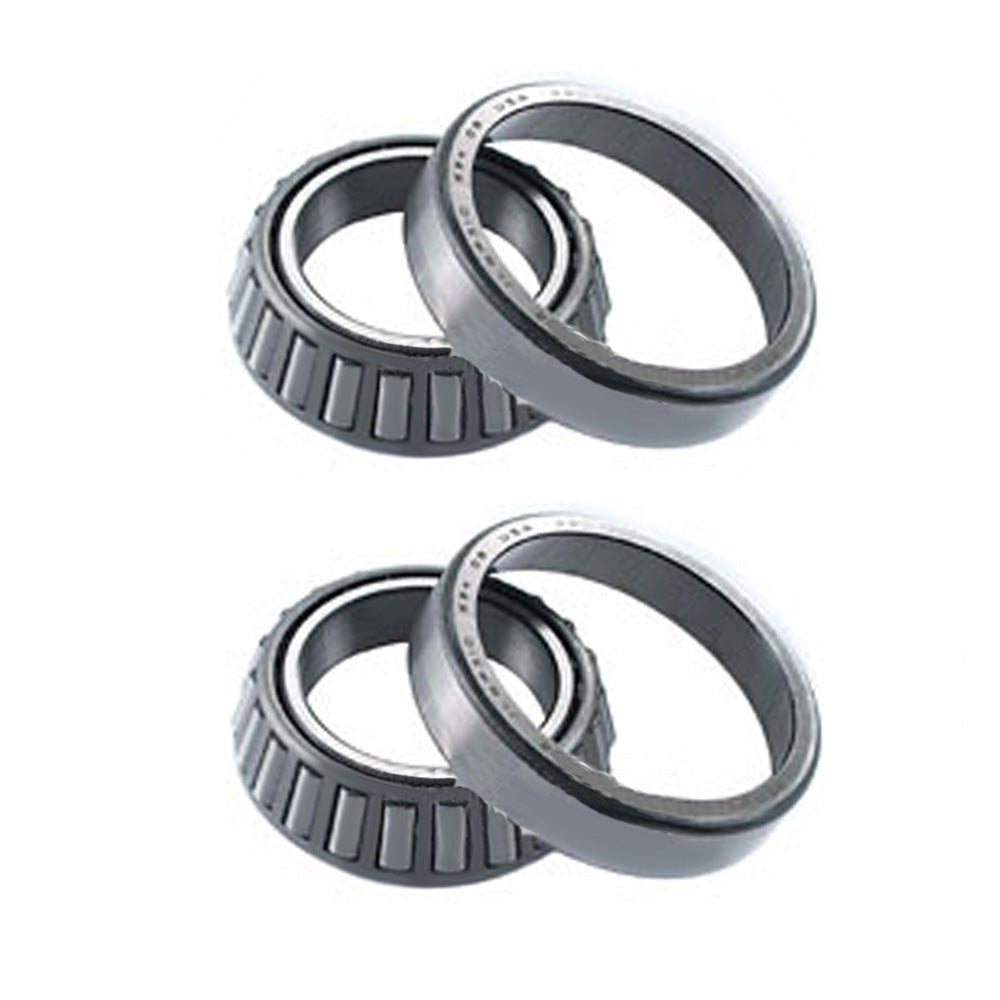 2X Fits Hyatt LM67048 LM67010 Tapered Roller Bearing Cup Cone Set