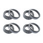 Qty. 4: Bearing Cone & Cup Sets
 Fits John Deere Replaces AE42998