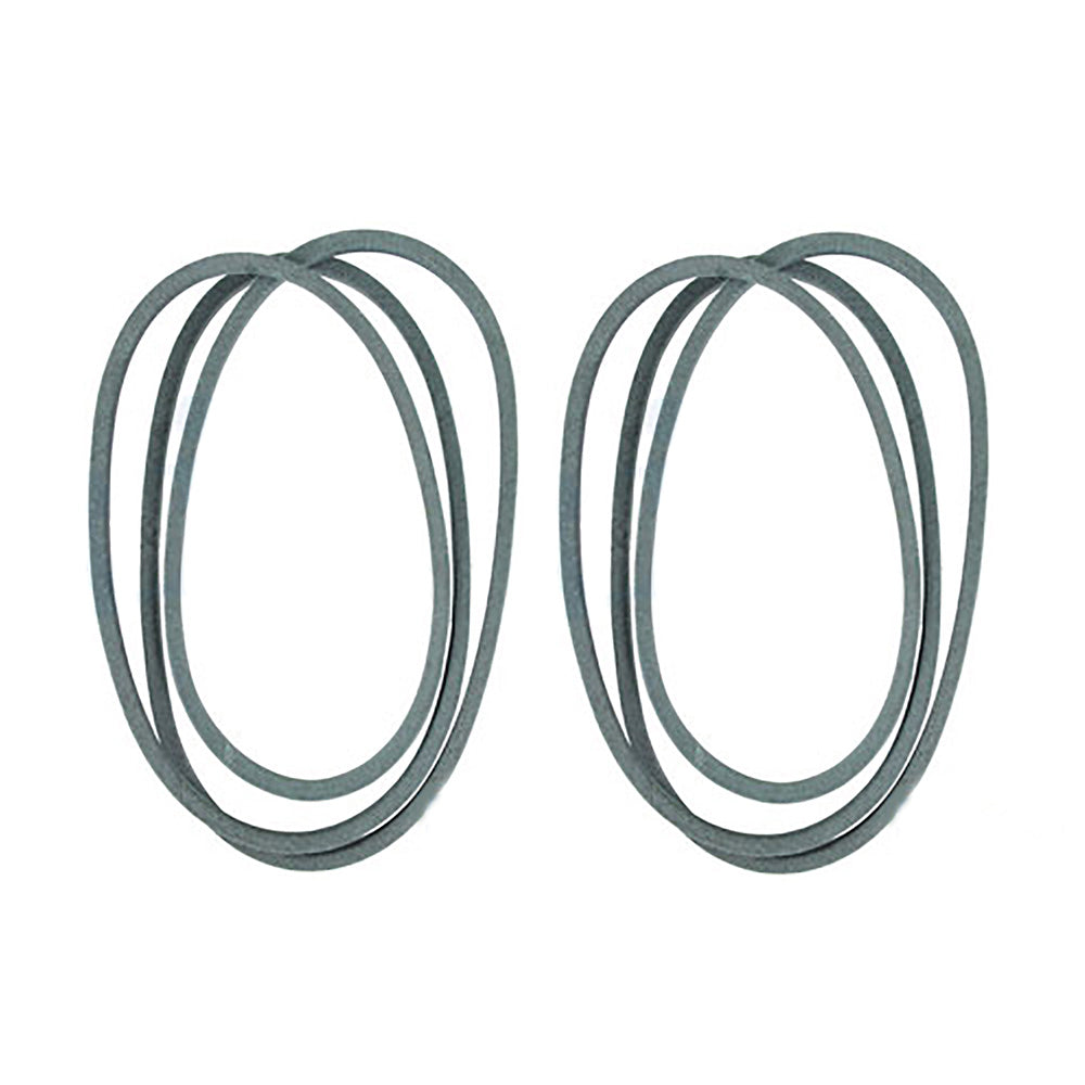 Qty 2: Covered Deck Belt Fits Husqvarna Replaces 532 14 42-00 Made with Aramid