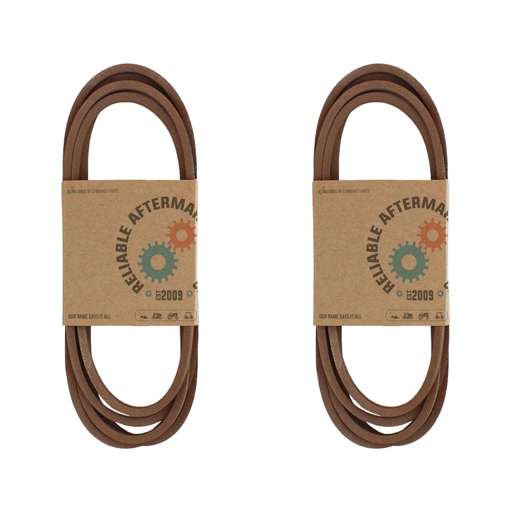 2 Belts Fits Cub Cadet LTX1050 LTX1050VT SLTX1050 with 50" Deck