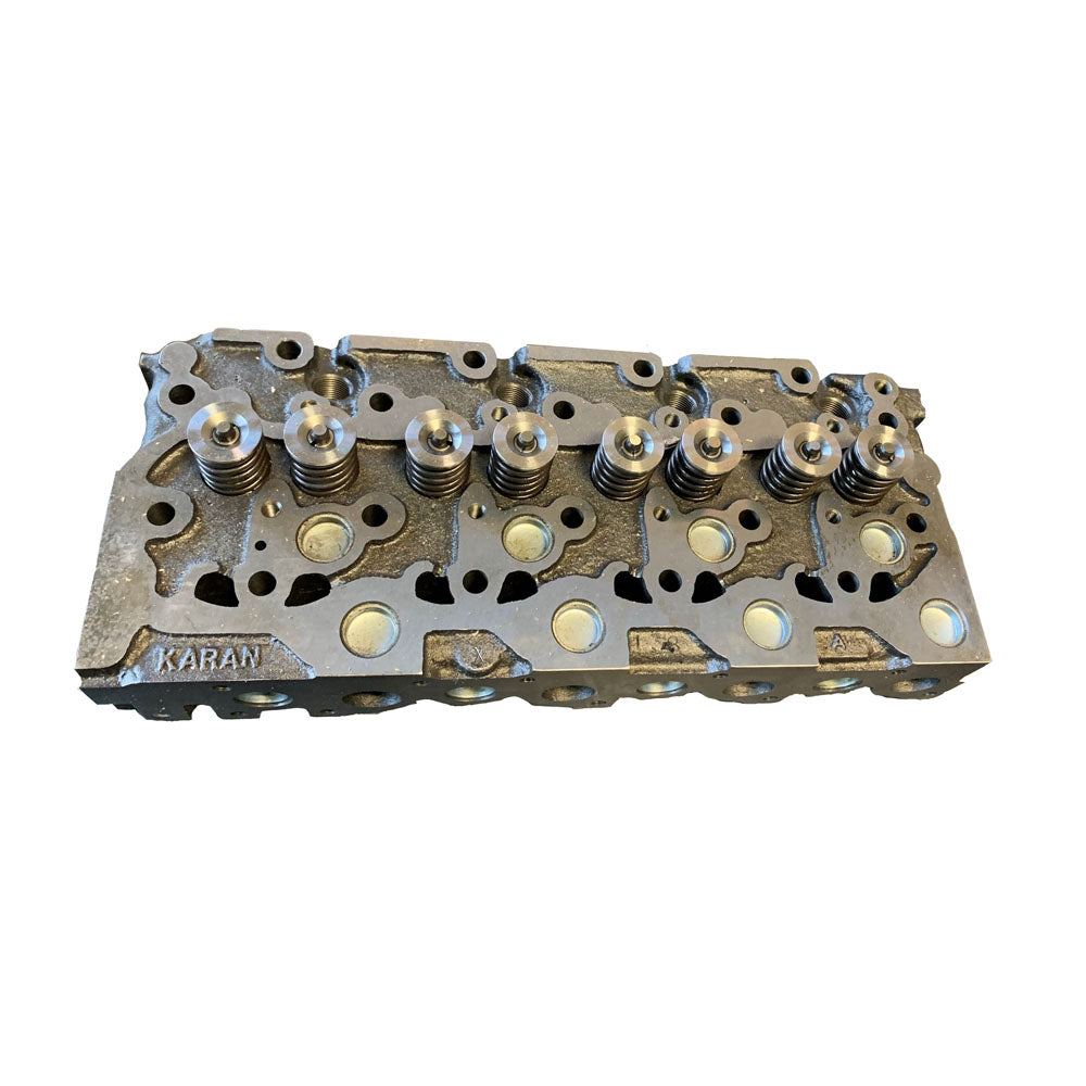 Engine Cylinder Head w/Valves Fits Case Skid Steer 1838 Replaces 19077-03048