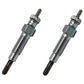 Set of 2 Glow Plugs 3974953 Fits Bobcat Skid Steer 643 743 1600