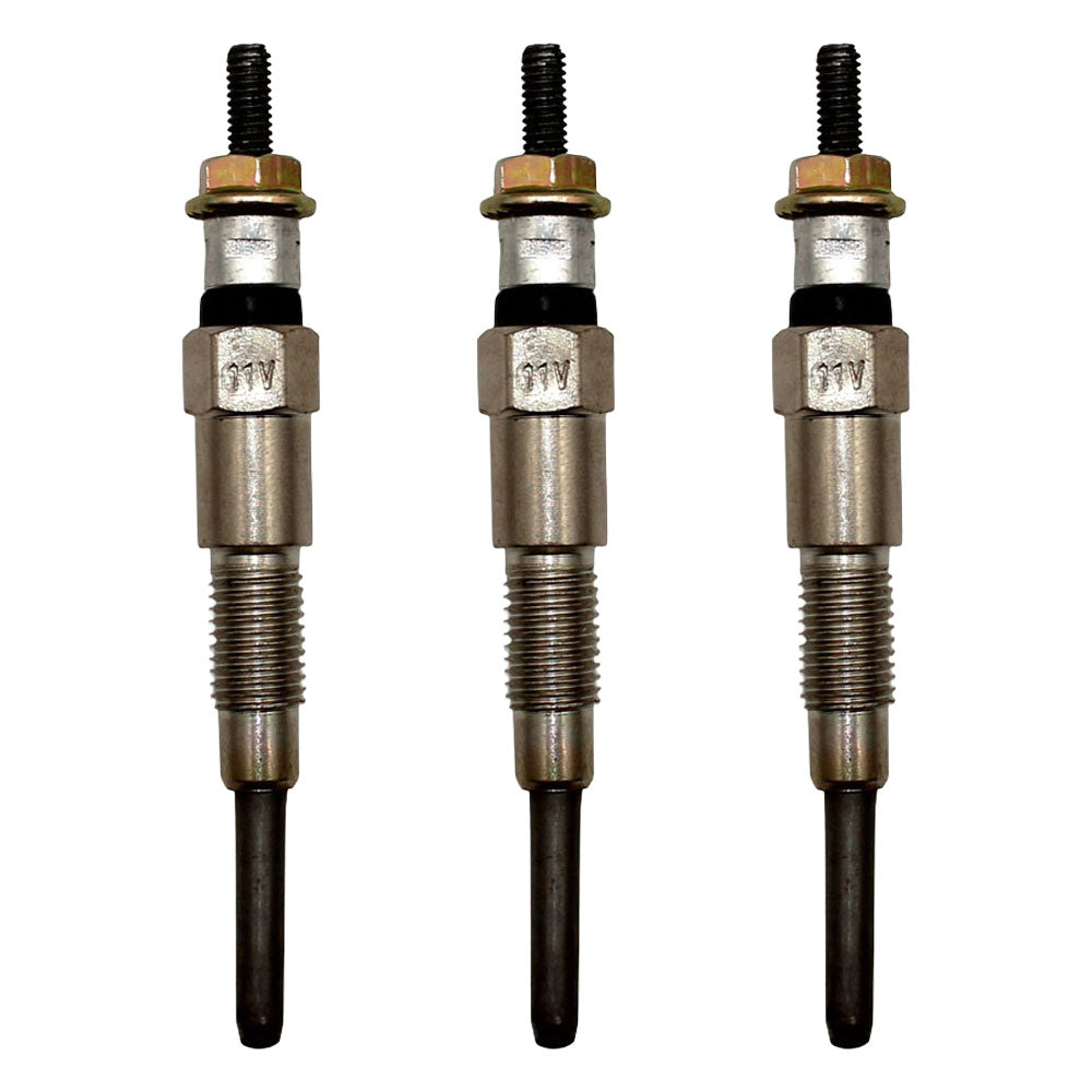 3PCS Glow Plug 6670470 Fits Bobcat Excavator 320 321 322 428 453 E08 E10 E14 E16