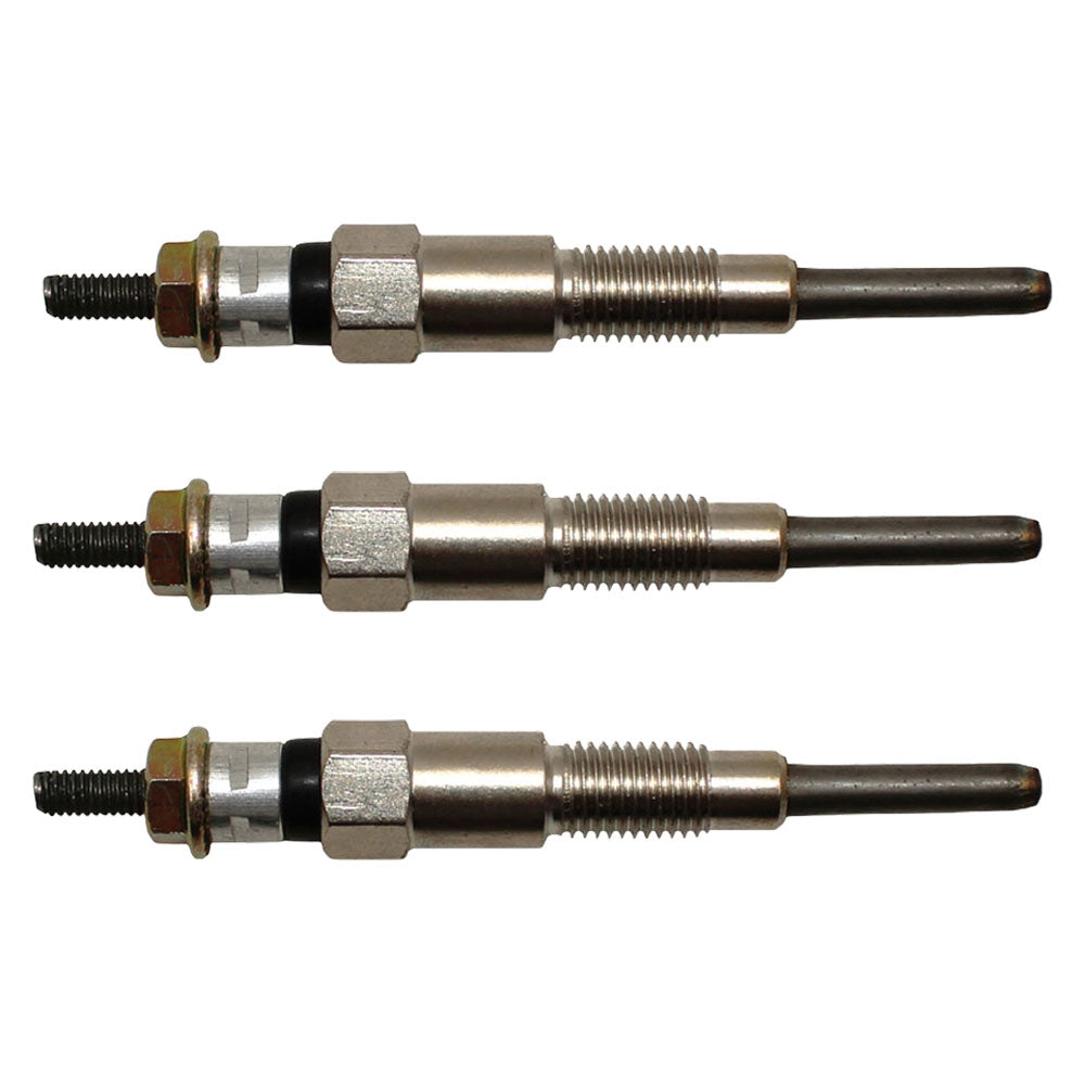 3 Pieces Glow Plug 6670470 Fits Bobcat Backhoe Loader B100 B200 B250 BL275