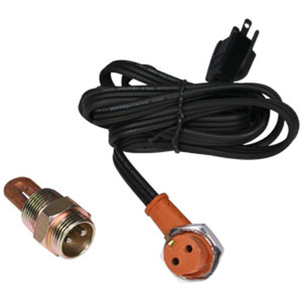 400 Watt Engine Block Heater 3/4" NPT Fits John Deere Tractor A - 730 2 Cylinder