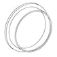 99472 Rear Crankshaft Seal Fits Ford New Holland 2000 2600 3000 3600 4000 5