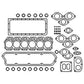 RE526730 RE524409 Head Gasket Set Fits John Deere RE29859 RE29859G