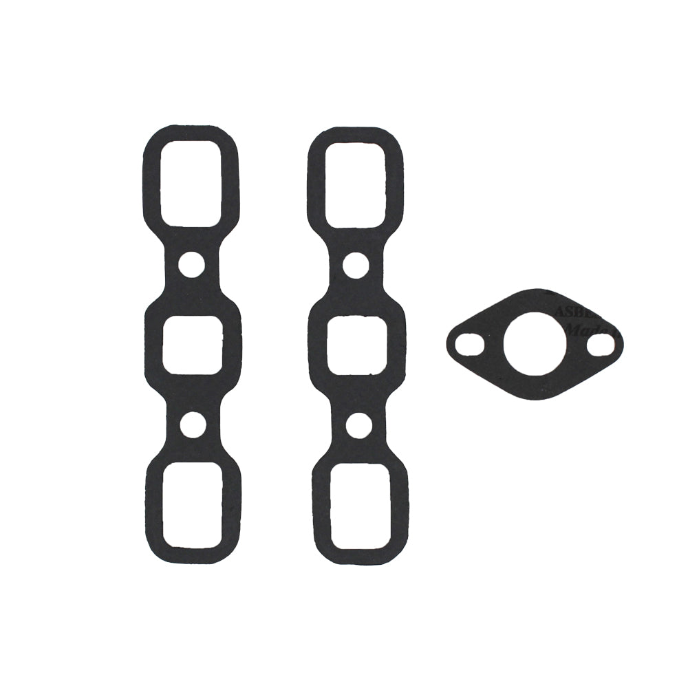 9N9447/ 9N9448 Intake exhaust W/ Carb Manifold Gasket Set Fits Ford 9N 2N 8N