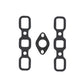 3-pc Exhaust Manifold Gasket Set Fits Ford Replaces 9N9447