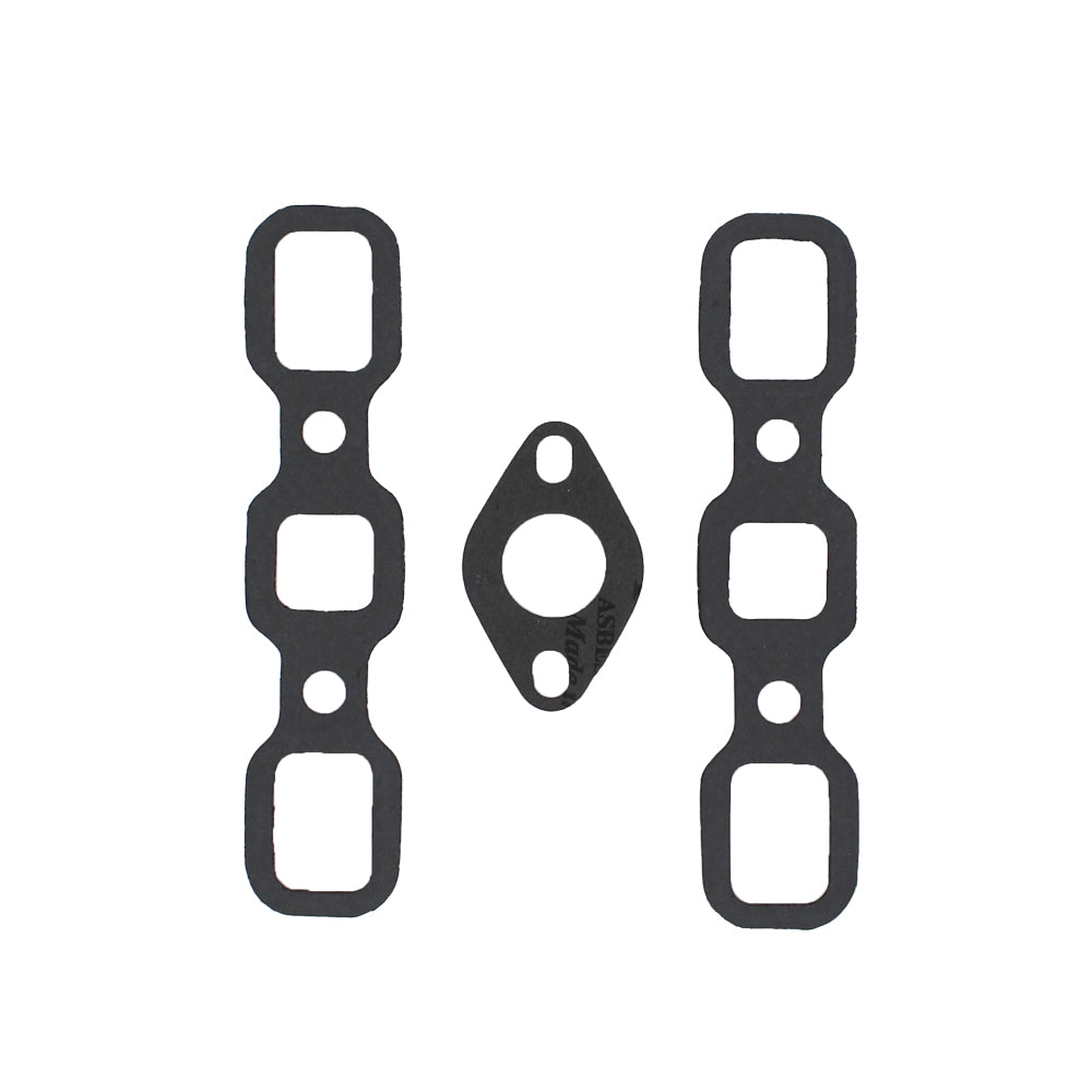 9N9447/ 9N9448 Intake exhaust W/ Carb Manifold Gasket Set Fits Ford 9N 2N 8N