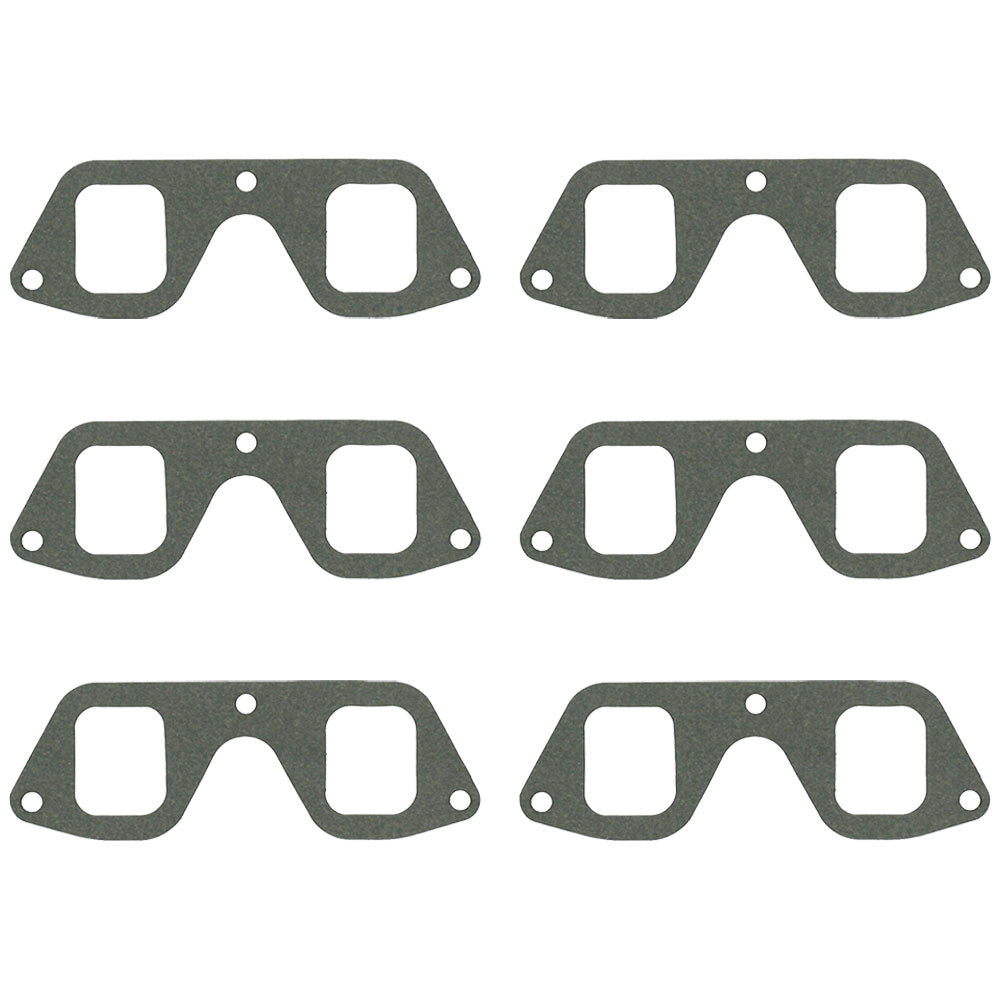 Qty 6: Dual Intake Manifold Gasket Fits Long Replaces TX10157
