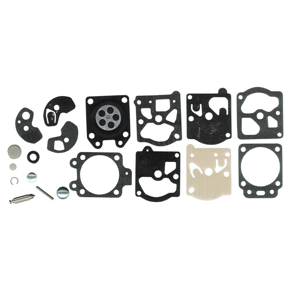Carburetor Kit & Intake Gasket Fits Homelite Trimmer HT17 HT-17 WT206 WT423