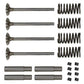 Valve Train Kit Guides Spring Locks Fits John Deere M MC MT 40 320 330 T S U W