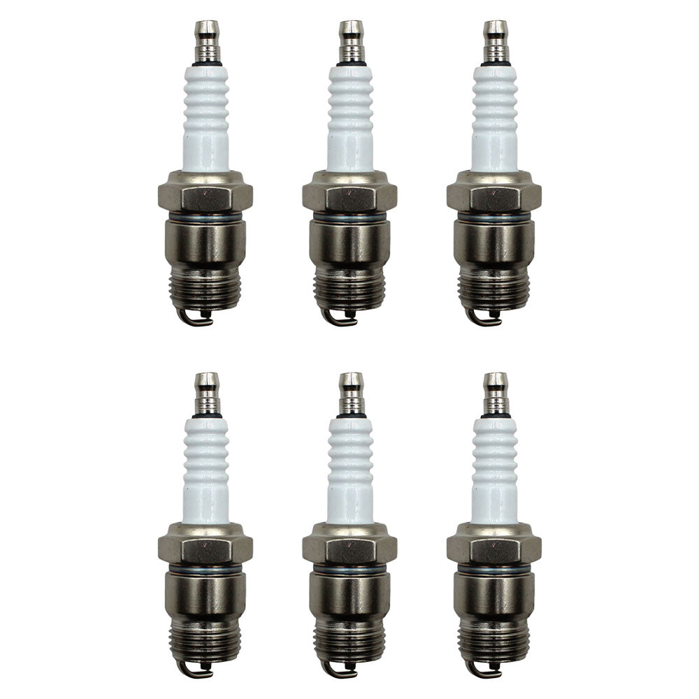 21A808 Six Universal Spark Plugs D16 TY6075 207000680 4012405C 834242M1