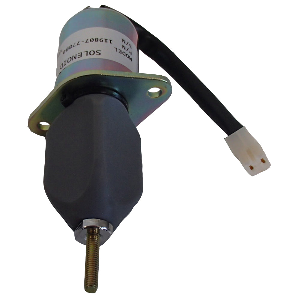 Yanmar Fuel shut off solenoid 425-36117 Gehl 652 Compact Excavator B4 SN AB00473