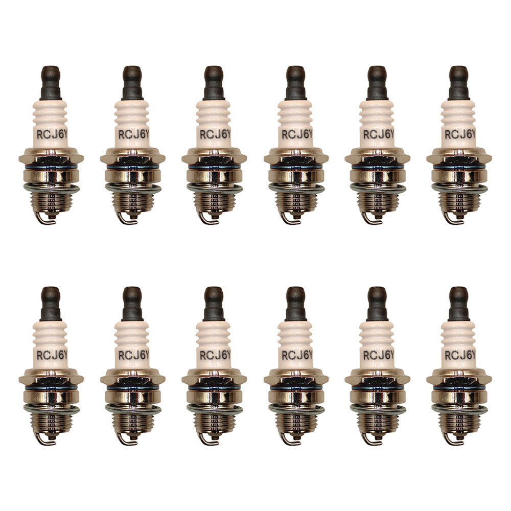 Qty. 12: Spark Plug
 Fits John Deere Replaces 77-220