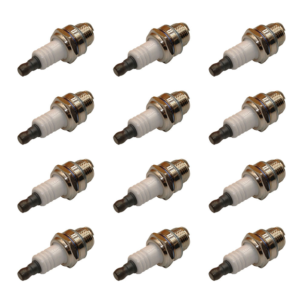 Qty. 12: Spark Plug
 Fits John Deere Replaces 77-220