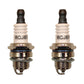 Spark Plug Fits NGK BPMR7A 4626 Fits Bosch WSR6F 7547 Fits Champion RCJ6Y 2-Pack