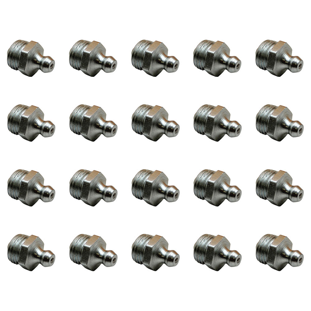(20 Pk) Grease Nipple Fits JCB Backhoe Loader Wheeled Excavator 1450/0002