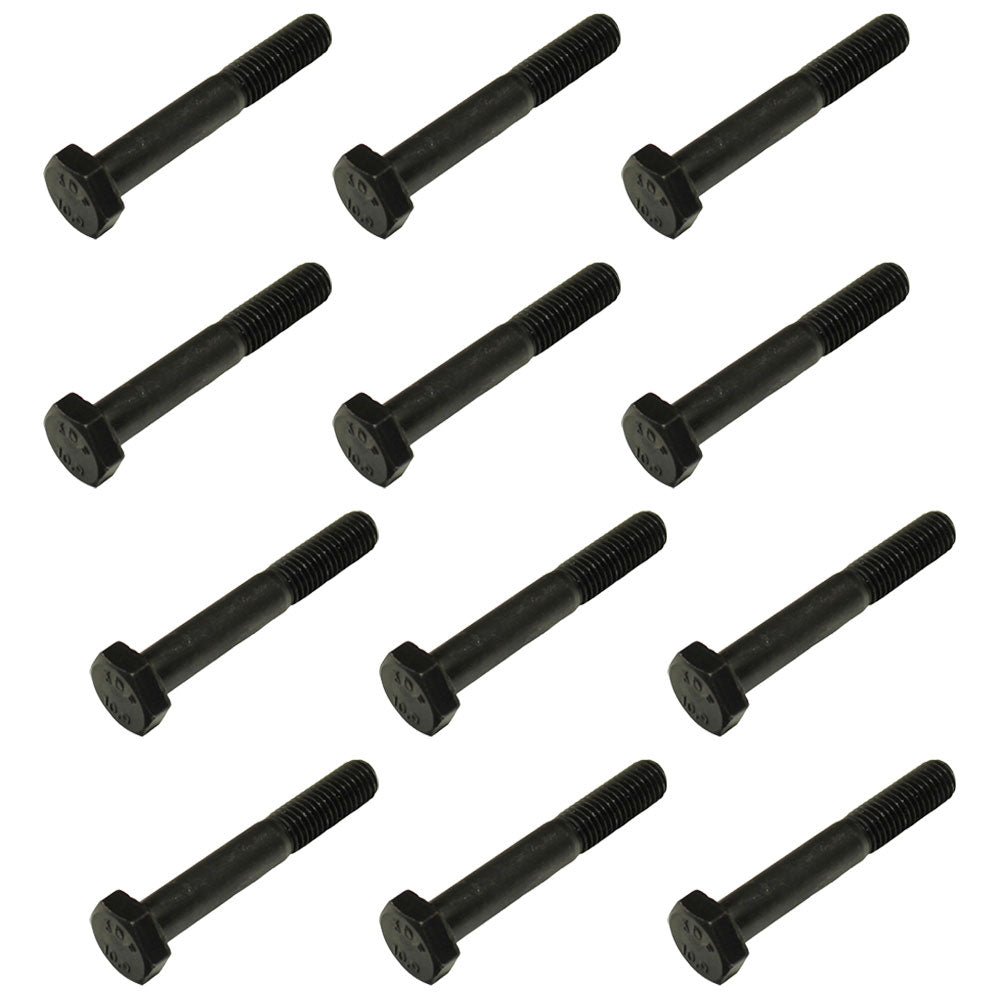 Qty 12: Hex Head Bolt Fits Caterpillar Replaces 141-6348