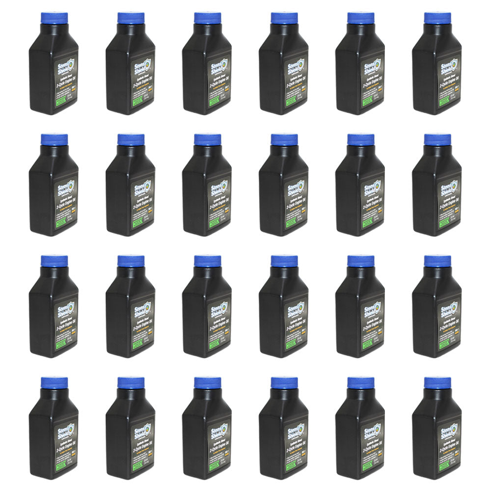 Fits Case of 24 Synthetic Blend 50:1 2-Cycle Engine Oil Mix 2.6 oz. Bottles