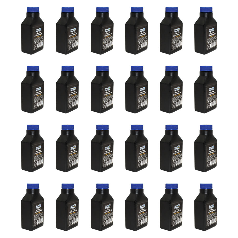 Qty 24: 2-Cycle Engine Oil Fits Briggs and Stratton Replaces 100107