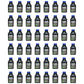 (48) New Aftermarket Replacement 2.6 oz Bottles of Shield 2-Cycle Engine Oil