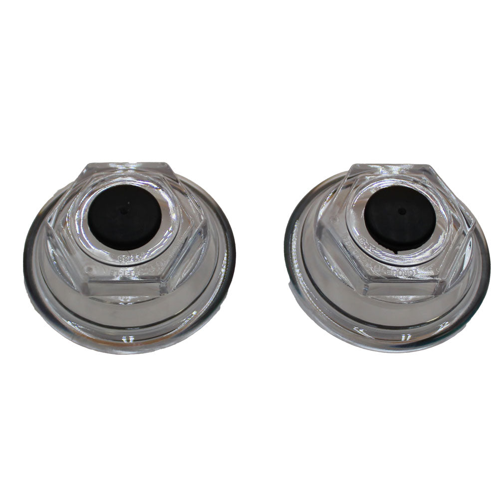 PAIR 3.5" Oil Bath Cap Fits Dexter Replaces 10-163-KIT