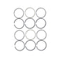 Piston Ring Set STD. 4" Bore Fits John Deere M MT 40 320 330