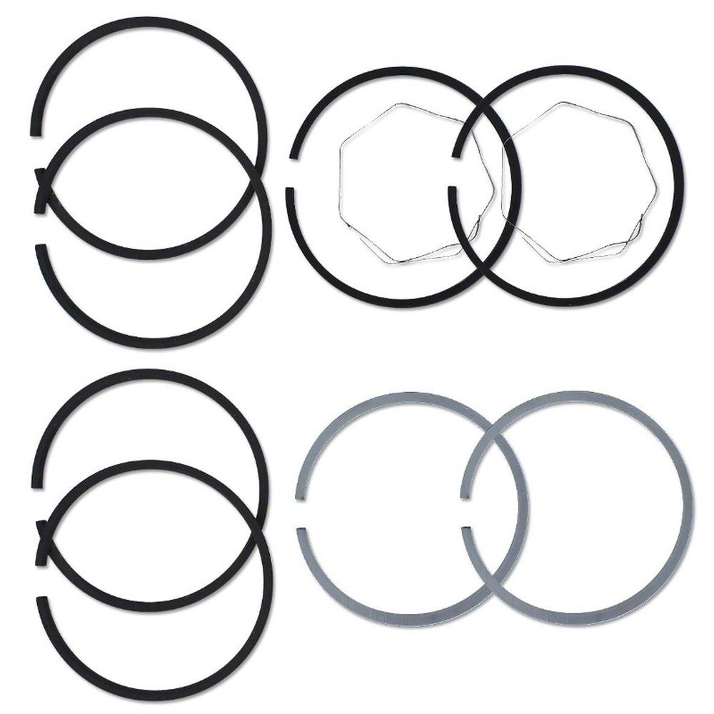 New Piston Ring Set Fits John Deere 2 Cyl B BI BN BNH BO BR BW BW40 BWH +