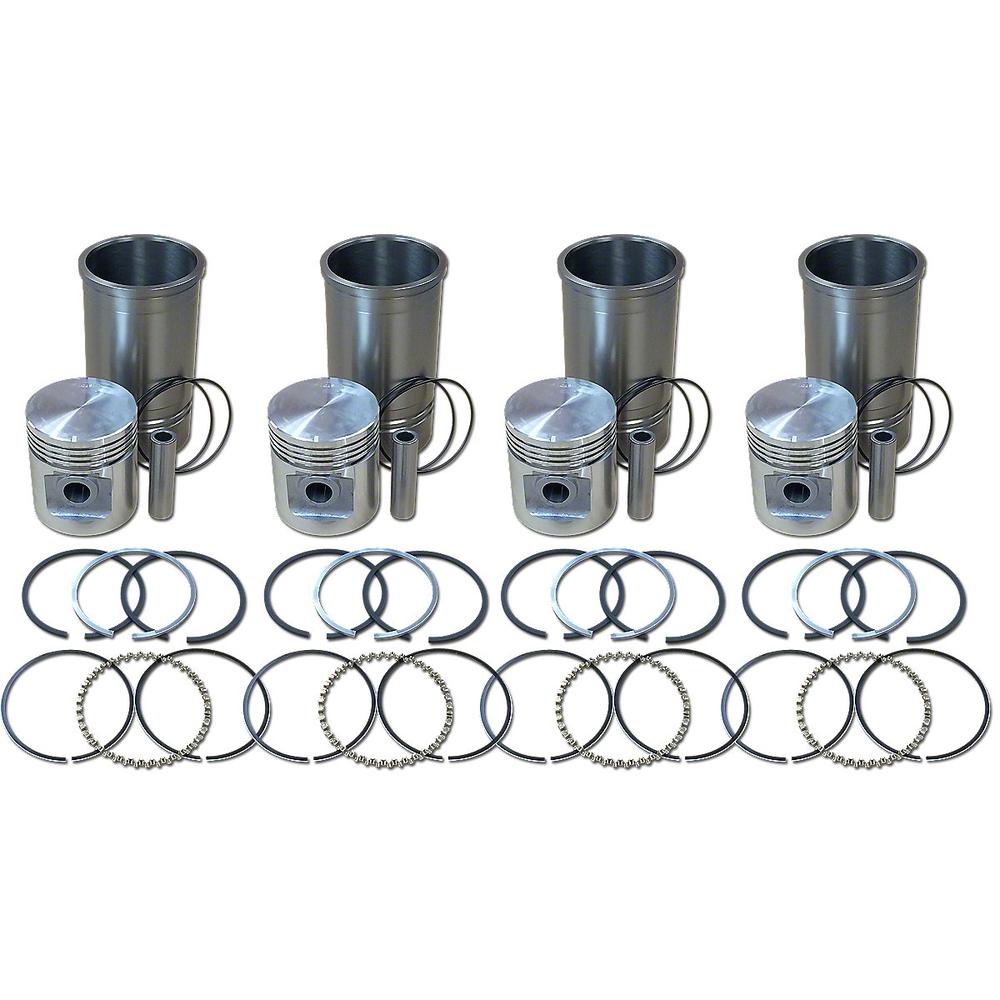 SK159 New Piston Liner Kit Fits Allis Chalmers Gleaner Tractor B C CA B15 IB 60H