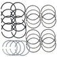 4 Cylinder Piston Ring Set (STD) Fits Minneapolis-Moline Replaces 10R793