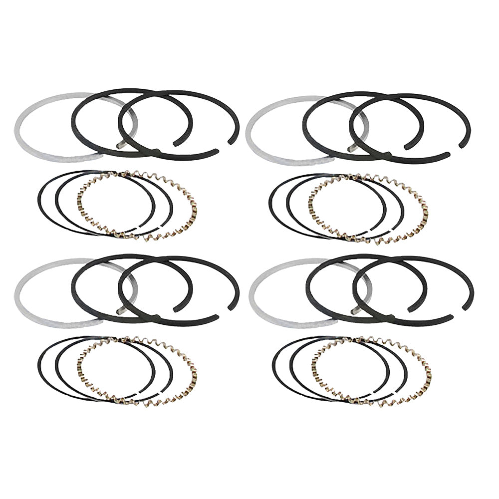 PR122 836100M1 Four (4) Piston Ring Sets Fits Massey Ferguson 35 50 135 150 MF15