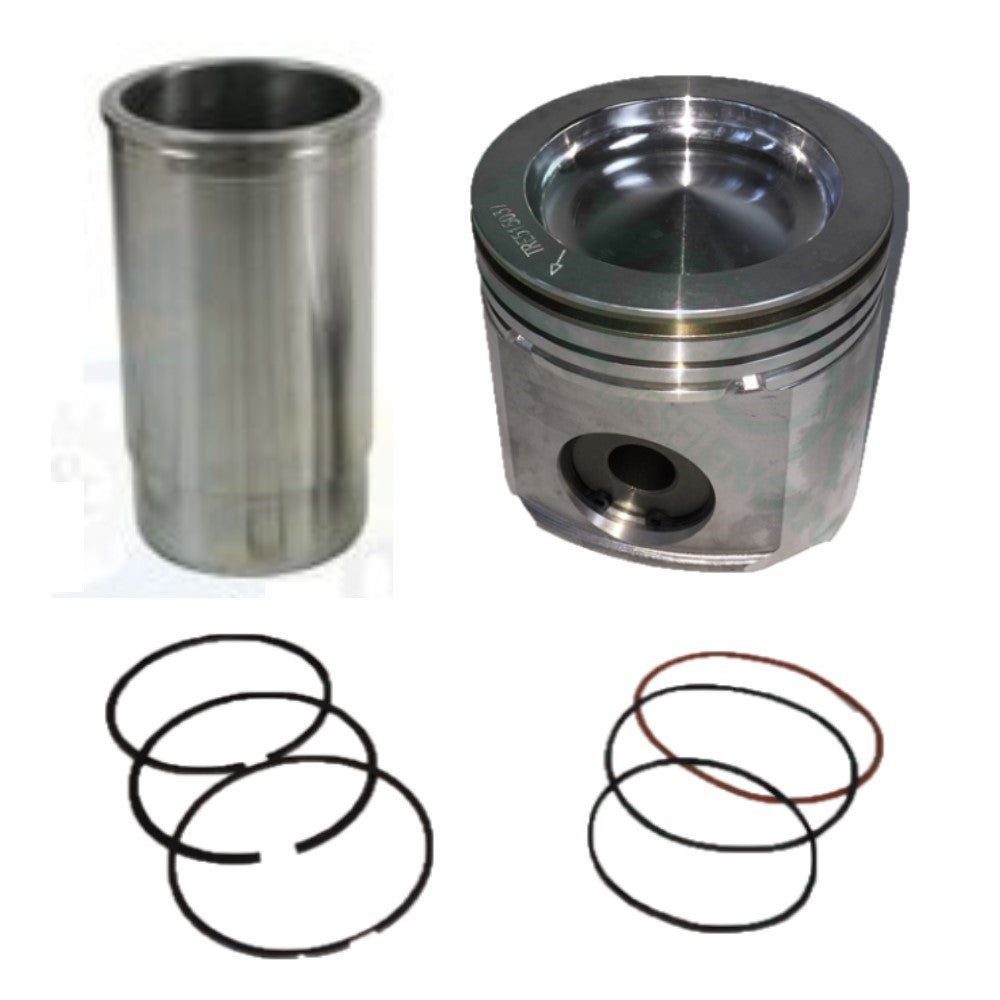 RE530616 Piston/Liner Kit Fits John Deere Tier 2/3 4V