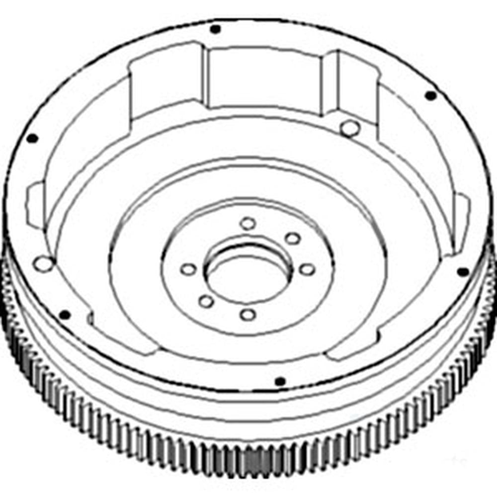 AR53380 New Flywheel w/ Ring Gear Fits John Deere 500 500A 500B 500C 510 3010 +