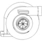 A157336 Turbo Charger Fits Case IH 1370 1470 1570 2294 2470 2670 4490 4690 A4195