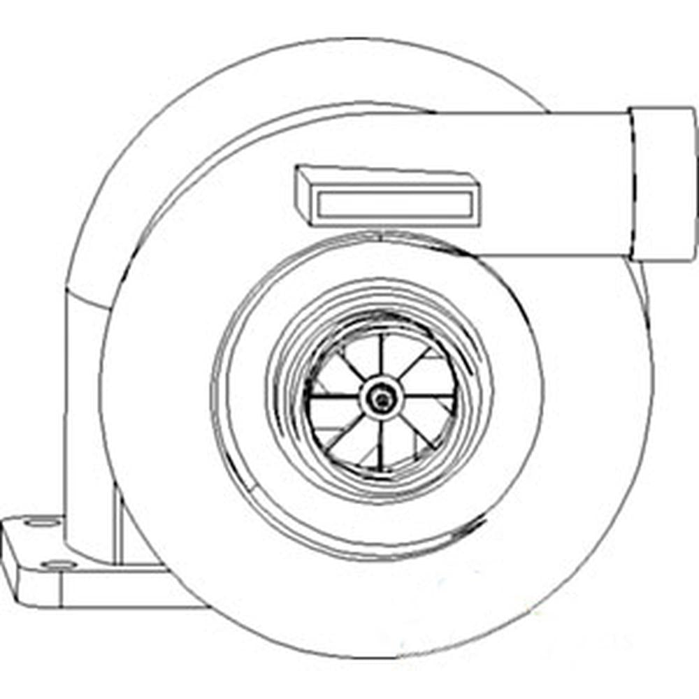 WN-A157336-PEX Turbo Charger Fits International/CaseIH 1370 1570 1896 2290 2294
