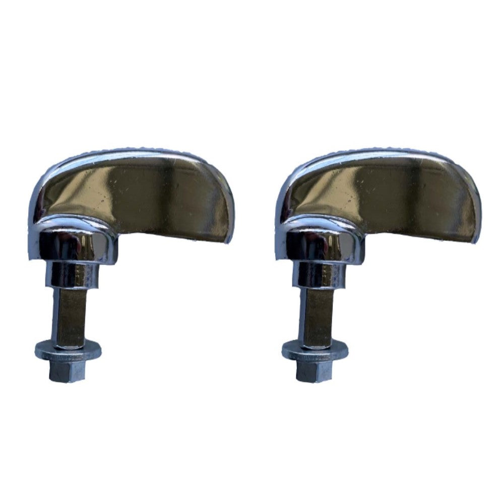(2) Hood Handles C5NN16N644B Fits Ford Tractor 2600 3600 4600 4600SU 5600 6600+