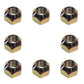 Qty 8: Nut(s)
 Fits Bobcat Replaces 6564669