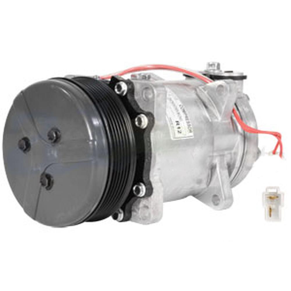 F0NN19D629AB Compressor SD510 Sanden Style Tractor Fits Ford New Holland 56