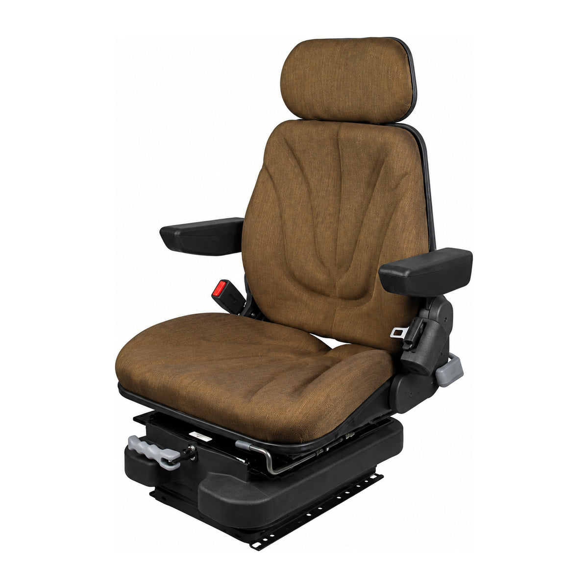 F10M4112 Brown Cloth Mechanical Seat Fits Bad Boy 4800 PUP 5200 Lightning Z