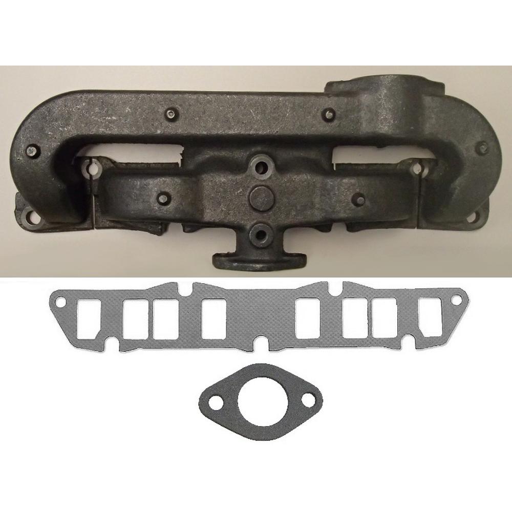 Manifold & Gasket Set with Carb Gasket Fits Case IH V VC VO