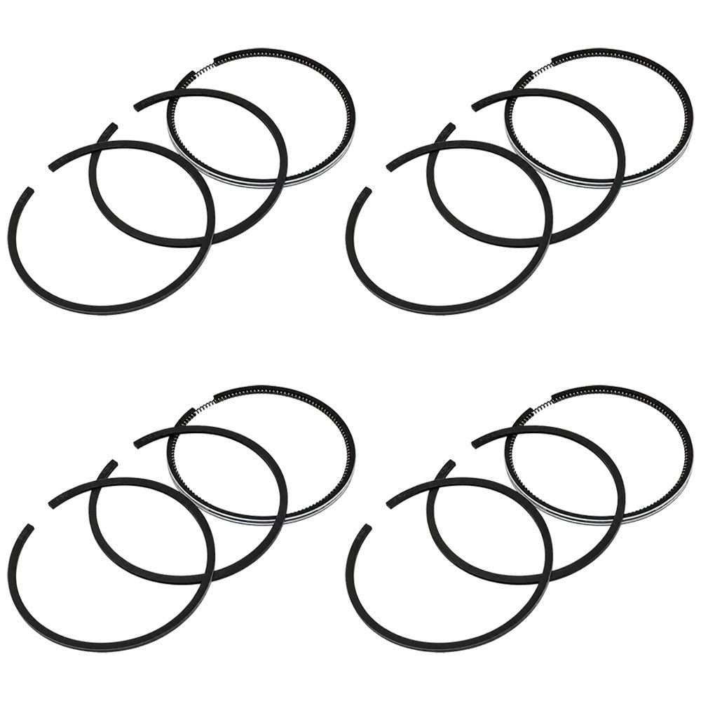 (4) Standard Piston Ring Sets Fits Ford/New Holland Replaces 73402240