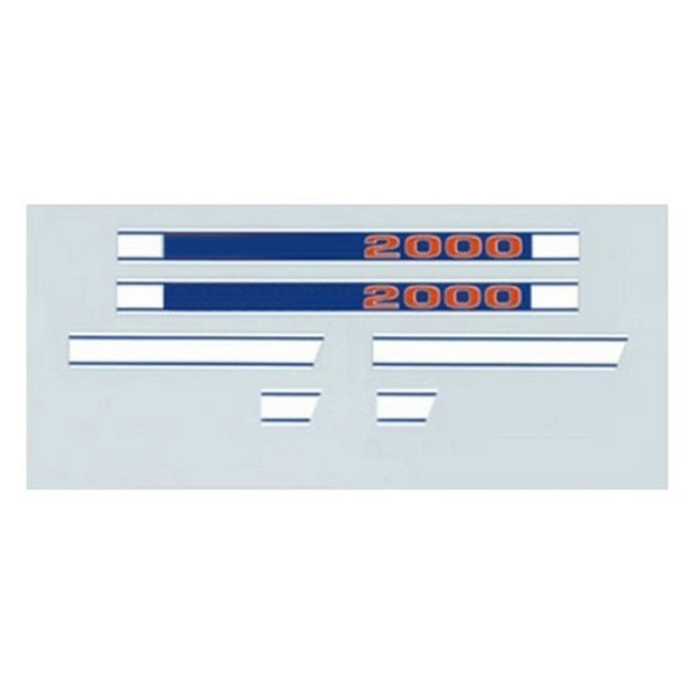 Hood Decal Set Fits Ford/New Holland Replaces F501HB