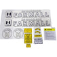 Hood Decal Set Fits Case/International Harvester Replaces D-IHCSH