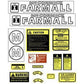 Hood Decal Set Fits International Harvester Replaces R0779