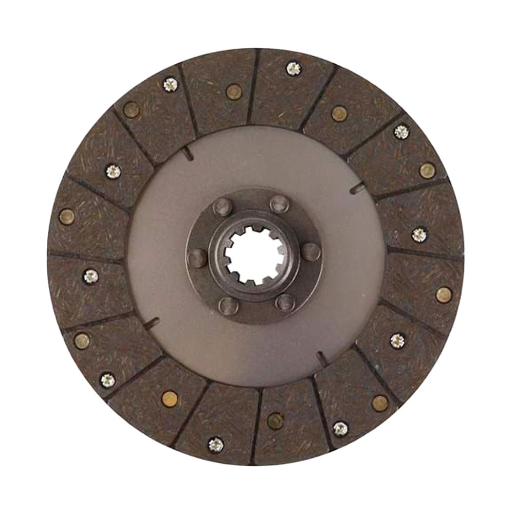 FC7550C 10" Transmission Disc, Woven, w/ 1-3/8" 10 Spline Hub - Reman Fits Ford