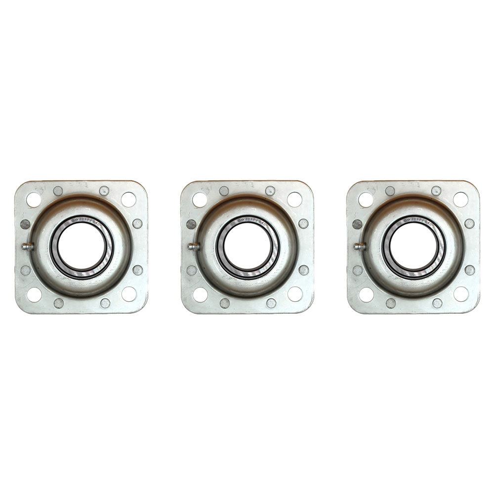 Qty 3: Flanged Disc Bearing
 Fits Ford/New Holland Replaces FD209RJA_x3