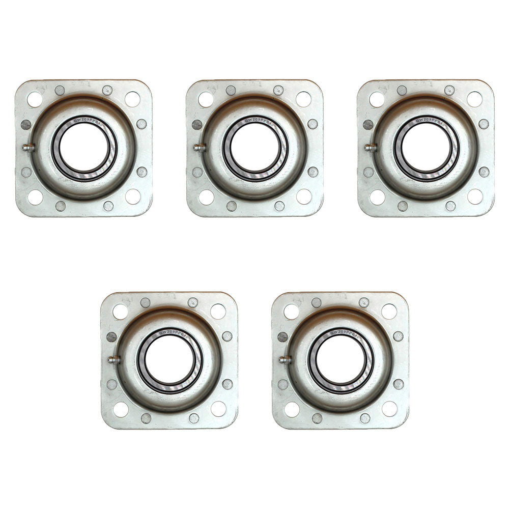 Qty 5: Flanged Disc Bearing Fits Riverside Tractor Replaces FD209RA