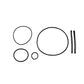 A-FDPN6A008B Lower Gasket Set Fits Ford BSD666 BSD666T BSD666TI